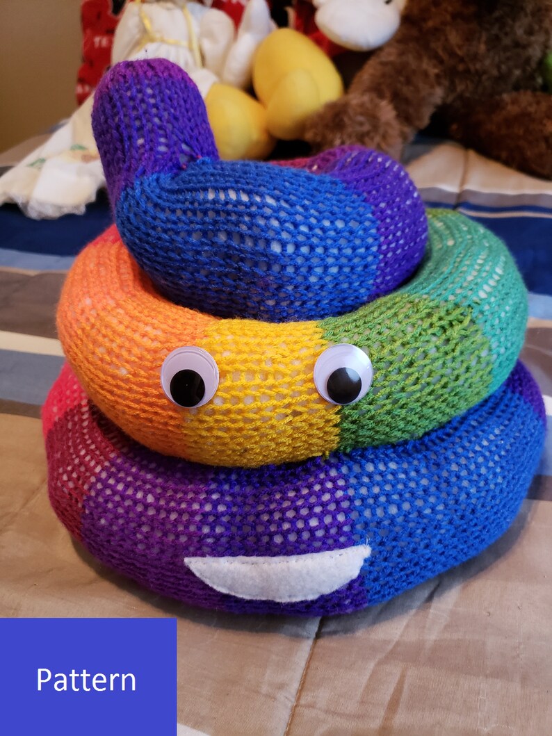 Addi Knitting Machine Pattern Poop Pillow Addi Pro Pattern Etsy UK