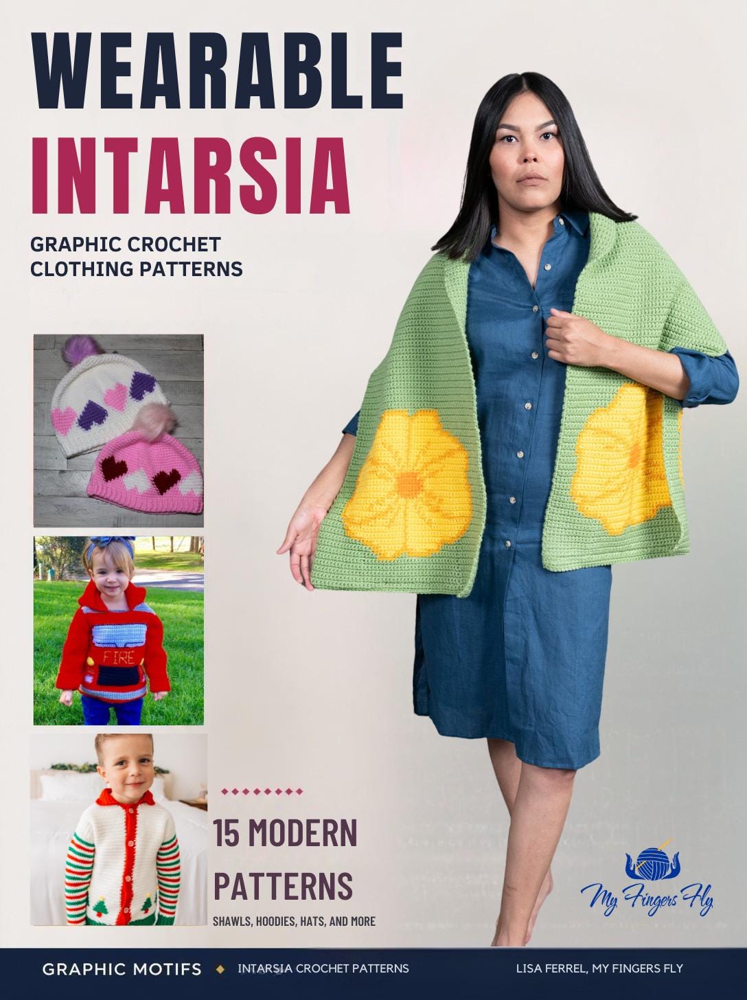 Wearable Intarsia Graphic Crochet Clothing eBook