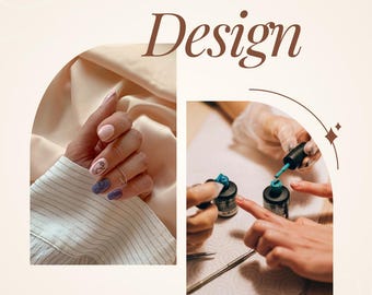 Handmade Custom Press On Nails | Personalized Nail Art