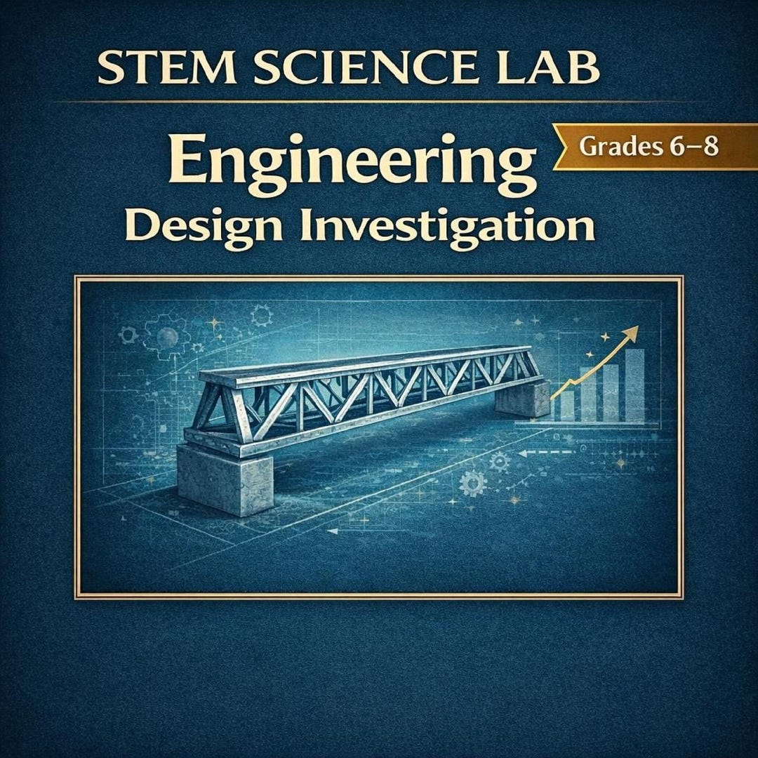 Engineering Design Lab for Grades 6–8 | Inquiry-based STEM Science ...