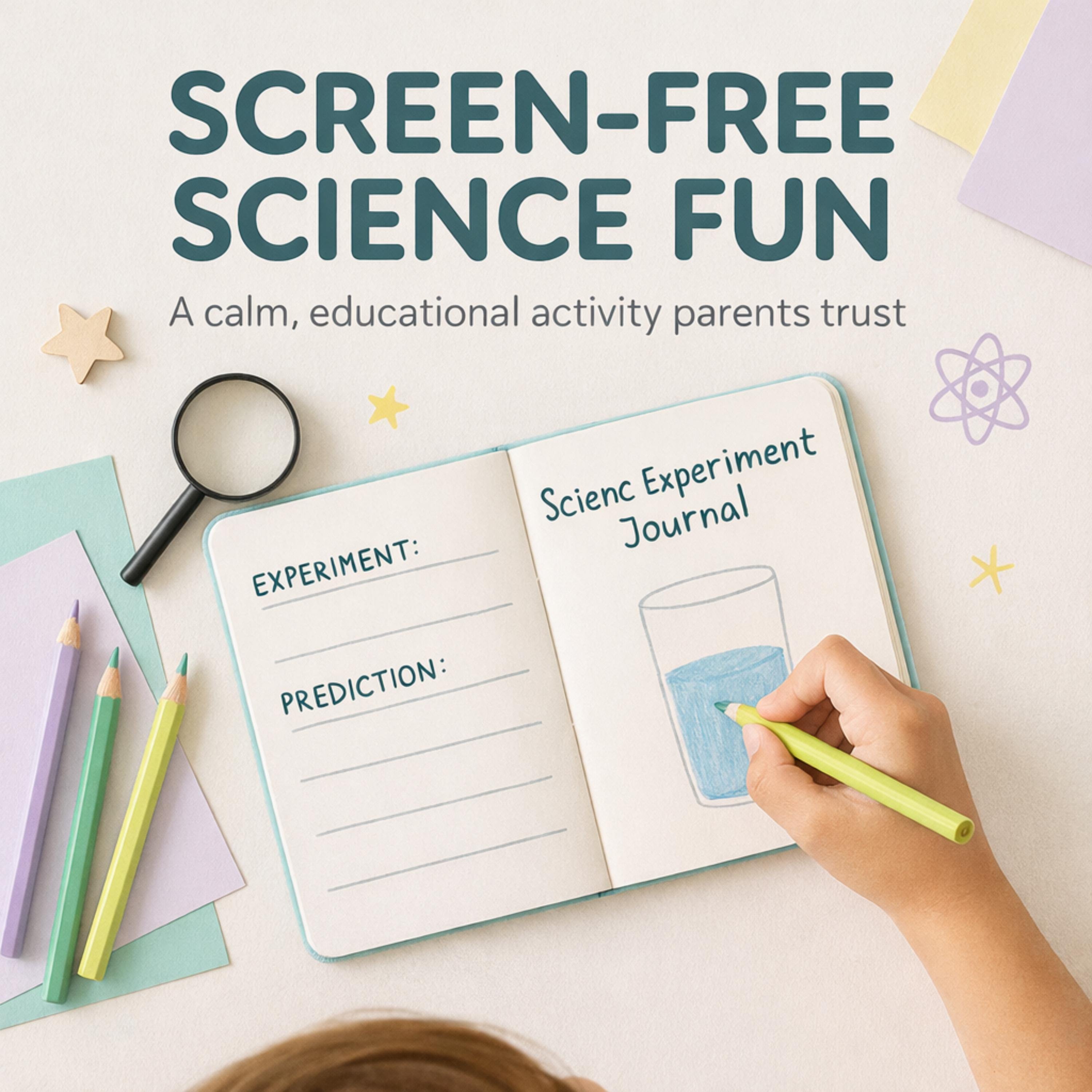 Science Experiment Journal | STEM Lab Notebook | Scientific Method ...