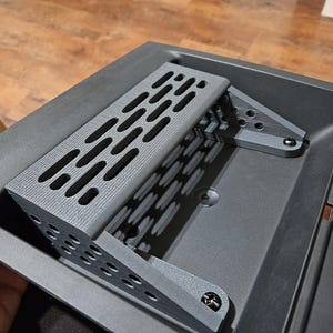 Ford F-150 F-250 F-350 Dash Mount 2015-2022 for AMPS RAM Ball Plate | 8" Screen 3D Printed Heavy-Duty Bracket with UV  & Heat Protection