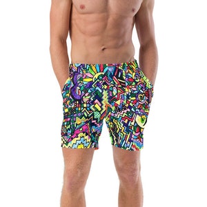 90s Pop Men&#39;s Swim Trunks