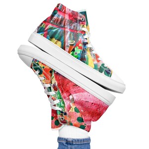 Pink Sun Women’s High Tops