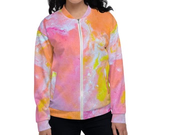 Sunset Unisex Bomber Jacket