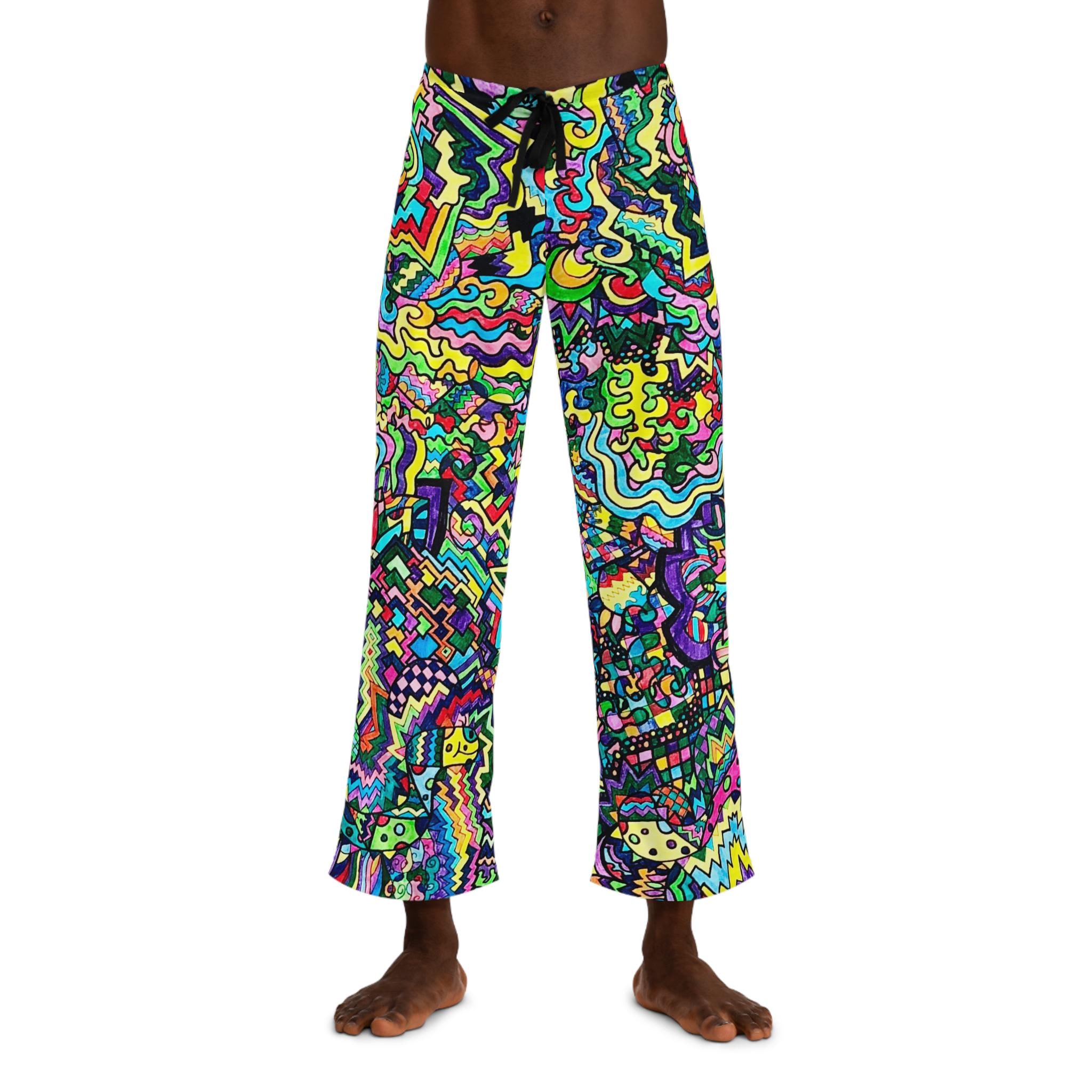 90s Pajama Pants - Etsy