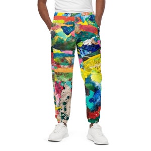Yellow Moon Unisex Track Pants