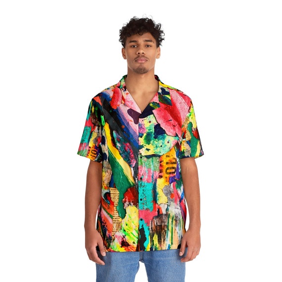 Pink City Hawaiian Shirt - Etsy