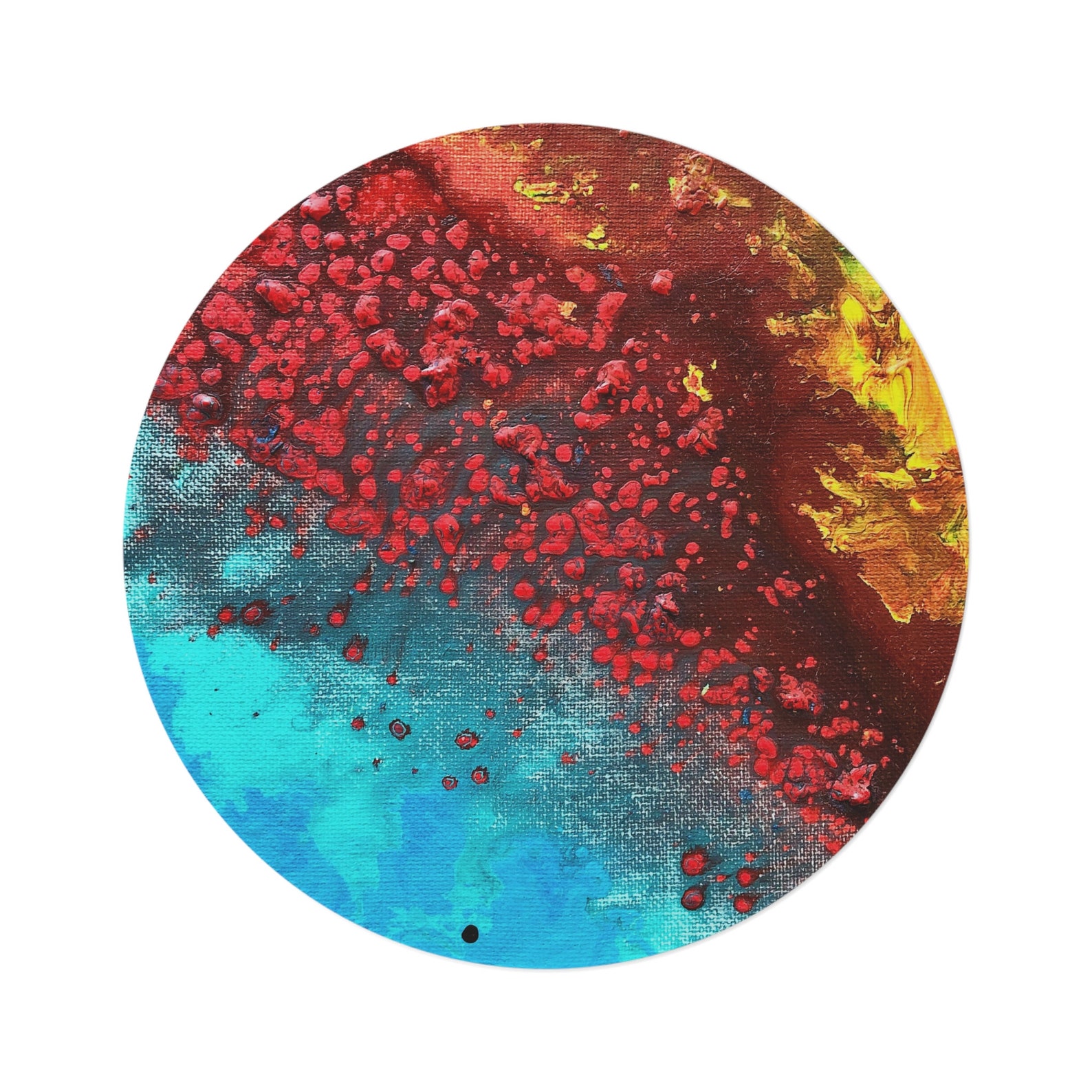 Earth Round Rug - Etsy