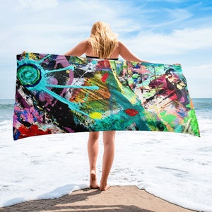 Blue Sun Towel