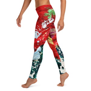 Red Heart Leggings
