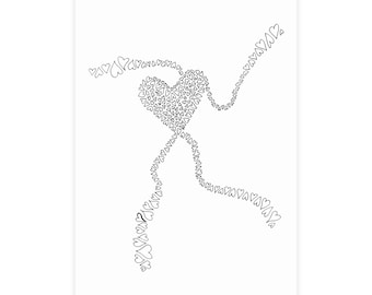 Heart Lines Postcard Bundles