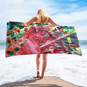 Pink Sun Towel