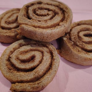 Cinnamon Roll Dog Treat