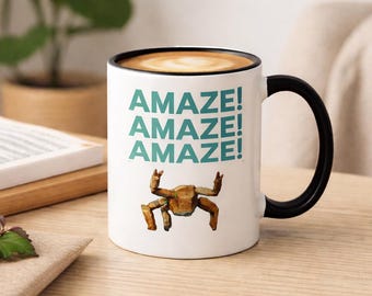 Amaze Amaze Amaze Mug Sci Fi Gift Alien Movie Mug, Project Hail Mary inspired Mug | Rocky Mug | Bookish Mug | Sci-Fi