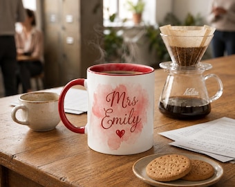 Personalized Teacher Mug,  Mug for Teachers, Custom Teacher Appreciation Gift Back to School Gift