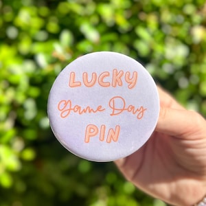 LUCKY GAME DAY - Clemson Gameday-pin