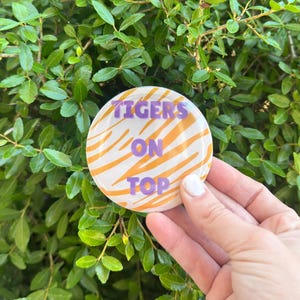 TIGERS ON TOP - Clemson Gameday Pin
