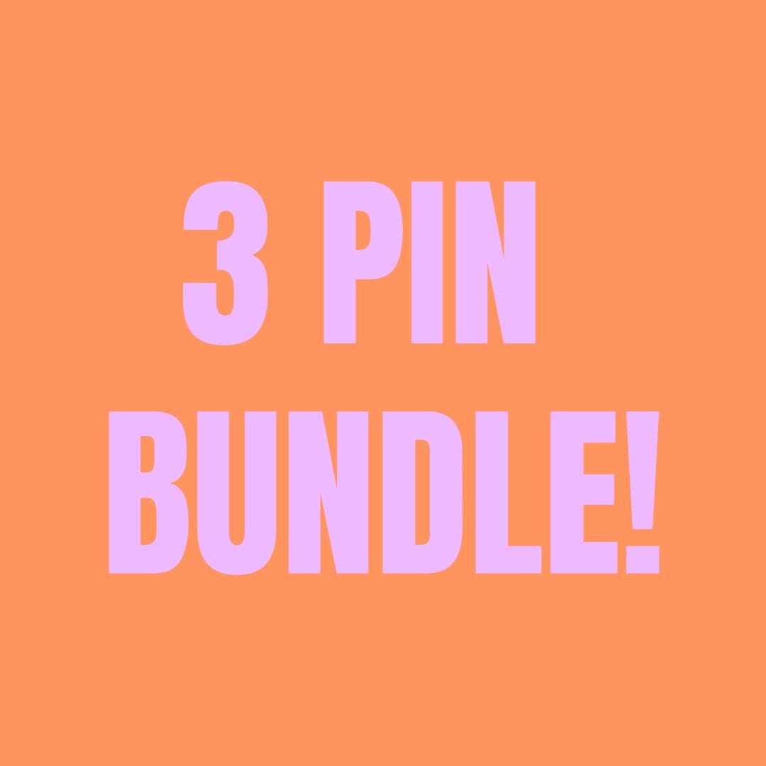 3 CLEMSON PIN BUNDLE - Clemson Gameday Pin - Etsy