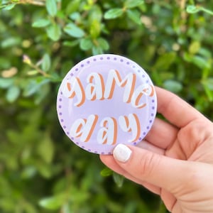 GAMEDAY, PAARS - Clemson Gameday-pin