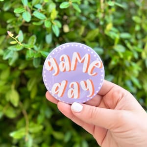 GAMEDAY, PAARS/WIT - Clemson Gameday-pin