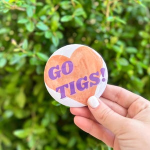 GO TIGS - Clemson Gameday-pin