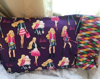 barbie pillowcase
