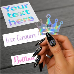 Custom Text Vinyl Decals - Build Your Own Decals - Personalized Decals- Custom Stickers-Car decals- Affirmation decals- Custom