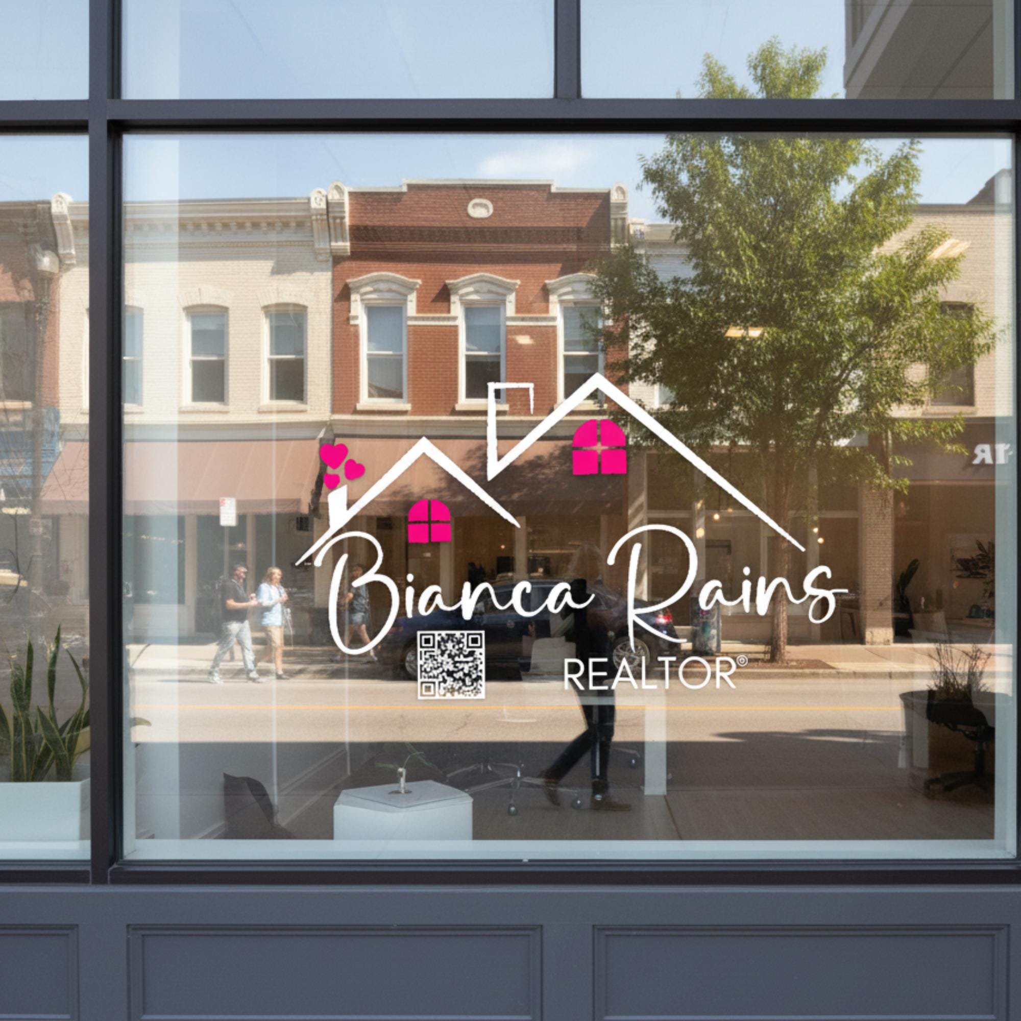 Realtor Decal Sign Custom Realtor Decal | Real Estate Agent Branding Logo Sticker ...