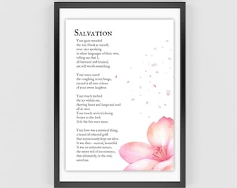 Salvation - A Poem of Healing Love | Poetry Digital Download