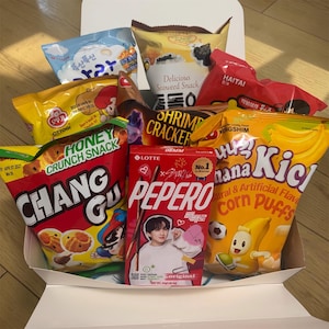 Kpop Snacks Box - Etsy