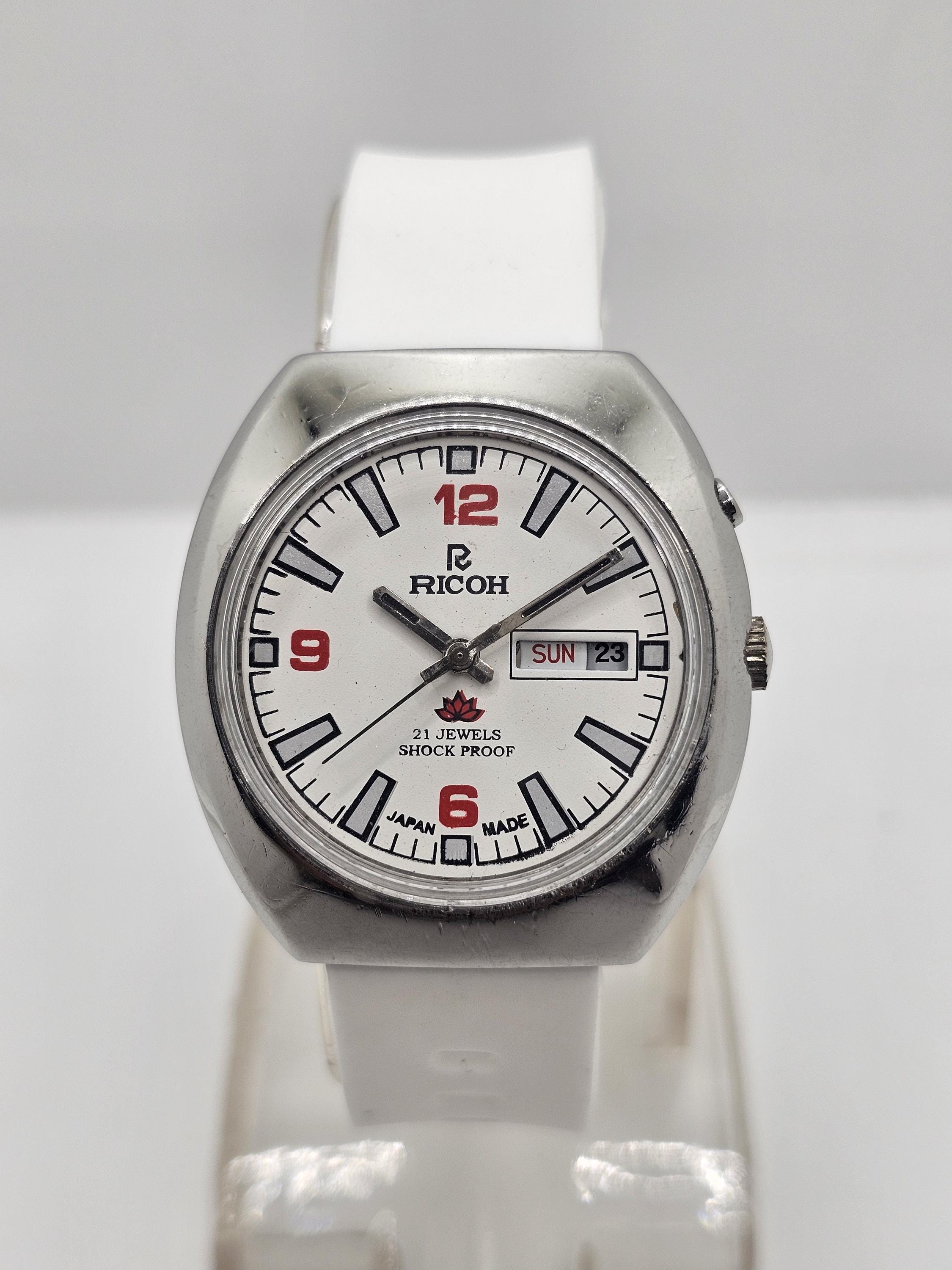 21 Jewels Automatic Ricoh Sakura Wind Vintage Watches Ricoh