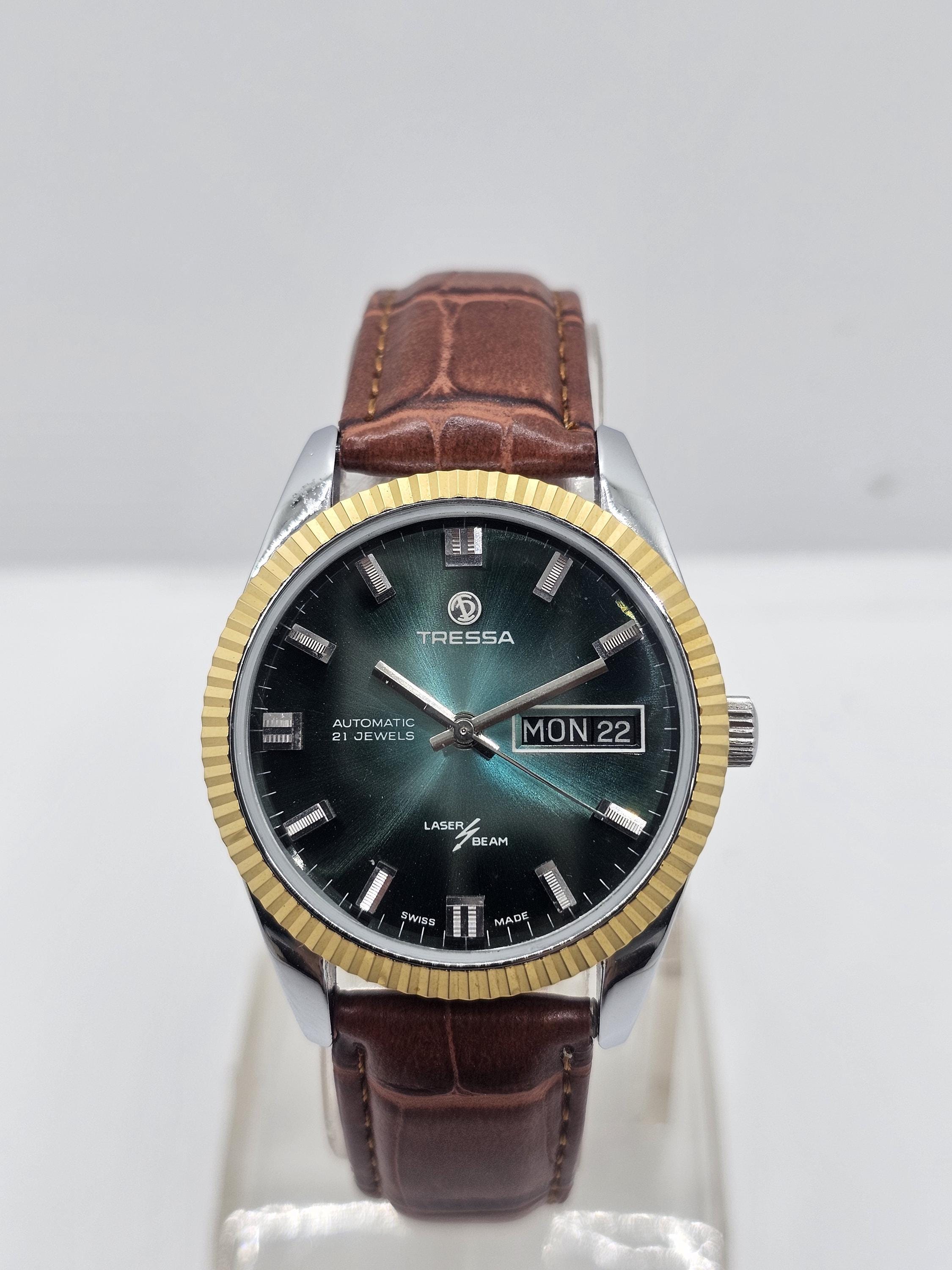 Automatic Wristwatches Tressa Laser Beam 21 Jewels Tressa Laser