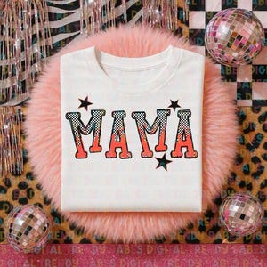 Mama/checkered/fire PNG