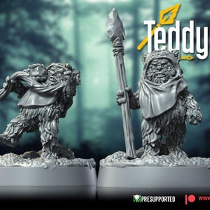 2 Ewok Hero Star Wars RPG Legion Shatterpoint compatible - War Bear