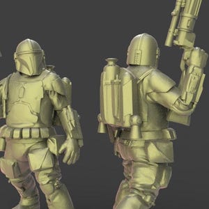 Mandalorian b proxy - star wars legion shatterpoint compatible warblade