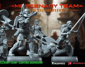 Mercenary team star wars rpg legion shatterpoint compatible - war bear