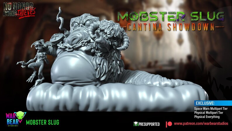 Hutt Mobster Slug Star Wars Rpg Legion Shatterpoint Compatible - War ...