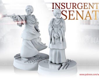 2 mon mothma senator agent star wars rpg legion shatterpoint compatible war bear