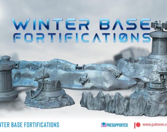 Winter base fortifications star wars legion shatterpoint war bear