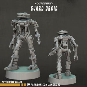 Outsiders guard droid - star wars legion / shatterpoint compatible - jandro3d