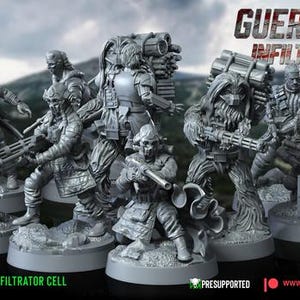 6 células infiltradas de la guerrilla rebelde vol. 1, proxy de Star Wars, Legion Shatterpoint, compatibles con Warbear