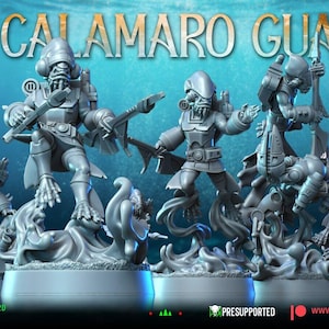 8 aqua mon calamari guard star wars legion rpg shatterpoint compatible war bear