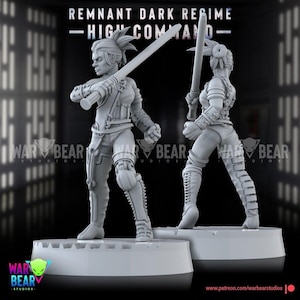 Remanente Imperial femenino Sith Star Wars RPG Legión Punto Destrozado Compatible Warbear