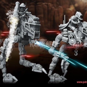 truppa clone camminatore di montagna Star Wars Legion compatibile con Shatterpoint orso da guerra
