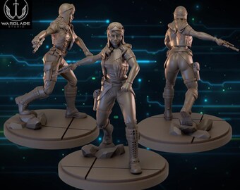 Proxy de Aphra - compatible con Star Wars Legion / Shatterpoint - Warblade Studio