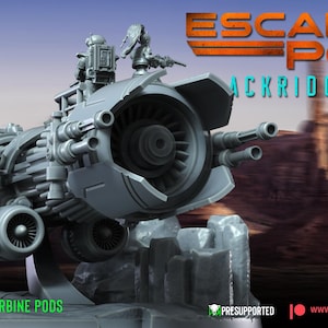 Cápsulas de turbina - Blackridge Chase Star Wars Legion RPG compatible con Shatterpoint Warbear