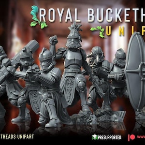 8 clone troopers star wars rpg legion shatterpoint compatible - war bear