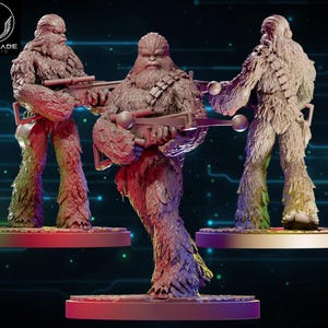 Chewbacca proxy- star wars legion / shatterpoint compatible - warblade