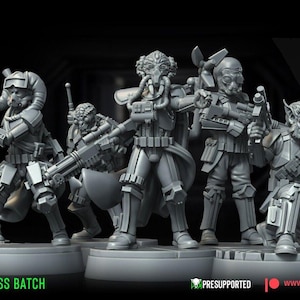 7 bad-ass batch xeno troop star wars rpg legion shatterpoint compatible war bear
